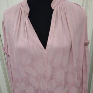 Anthropology Current Air Balloon Sleeve Blouse EUC
